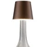 Kép 7/7 - One-Light asztali LED-es tölthető, palackra helyezhető lámpa bronz színű