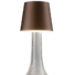 Kép 7/7 - One-Light asztali LED-es tölthető, palackra helyezhető lámpa bronz színű