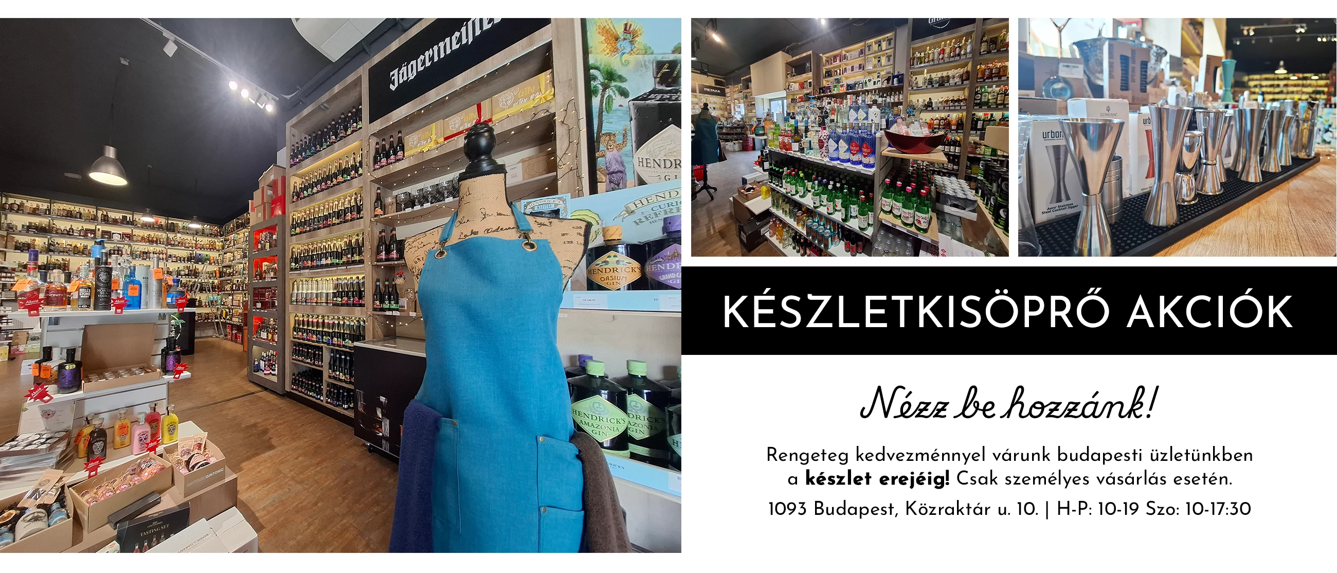 készletkisöprő akciók