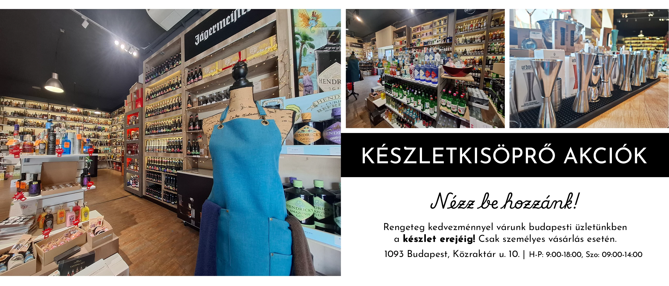 készletkisöprő akciók